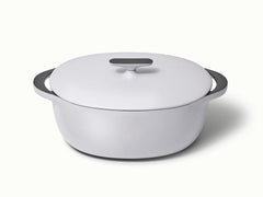 Cast Iron Oval Dutch Oven with Lid